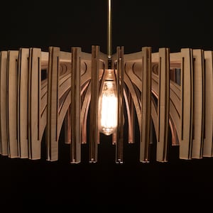 Dezaart Wood Pendant Light image 1