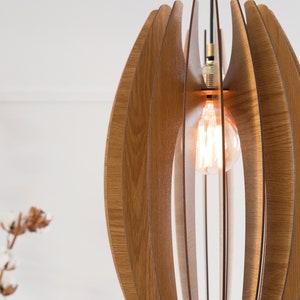 Dezaart Modern Wood Pendant Light image 3