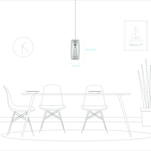 Dezaart Wood Pendant Light image size
