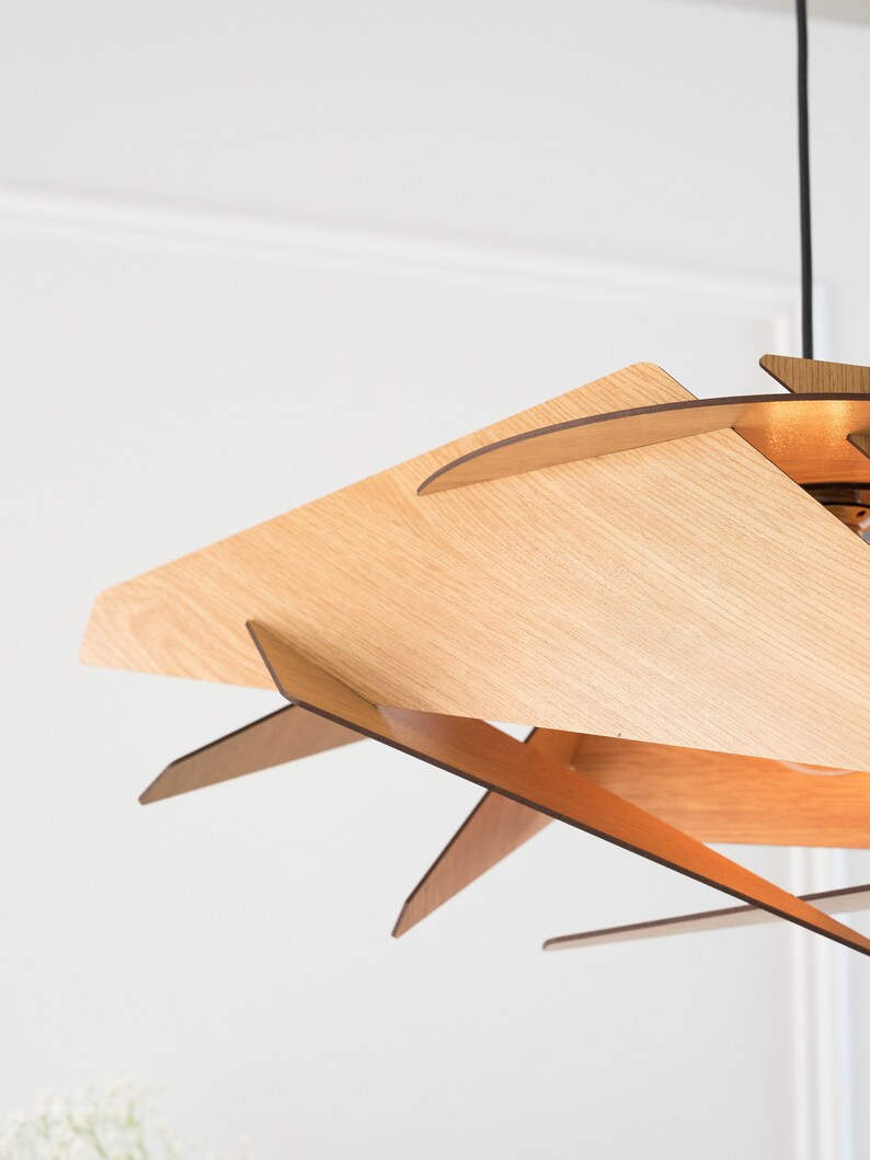 Dezaart Wood Pendant Light
