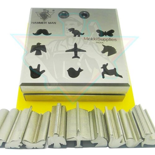 Multi Shape Disc Cutter Set of 9 Jewelry Dies Metal Etsy