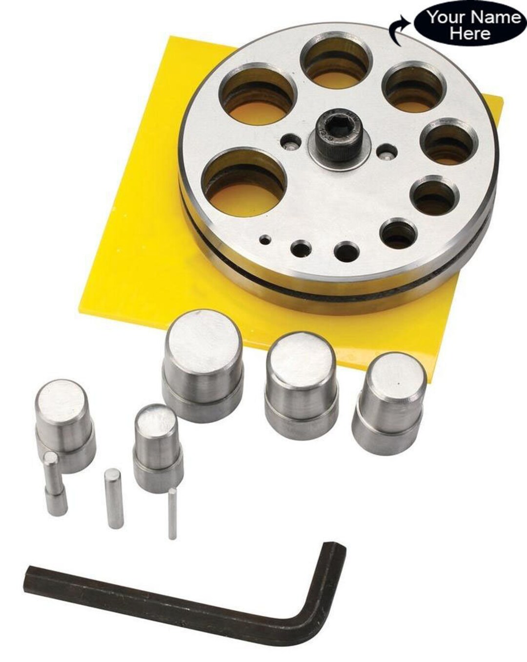 Value Line Disc Cutter Set of 10 Round/ Large Circular Punches Disk