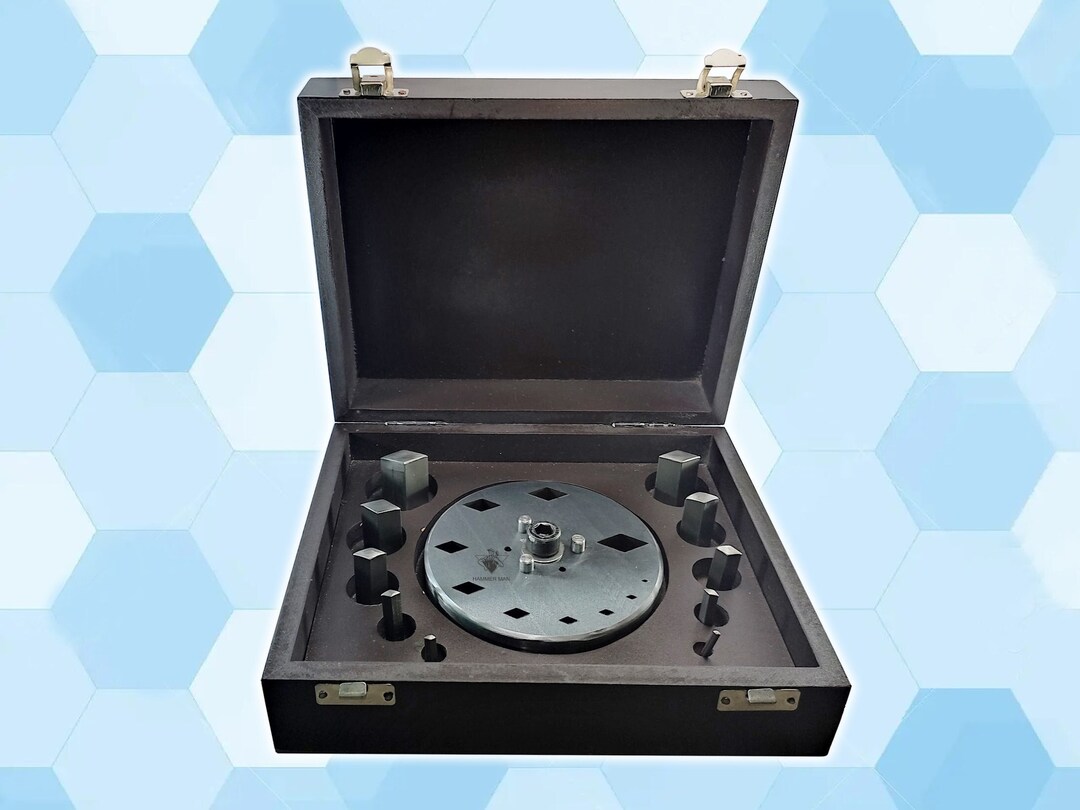 Diamond Disc Cutter 5mm to 30mm Set of 10 Disk Cutter Jewelry Dies