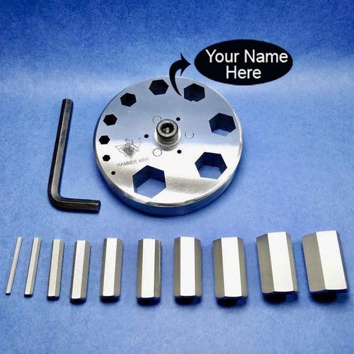 Hexagonal Disc Cutter 4mm to 31mm Set of 10 Disk Cutter Etsy