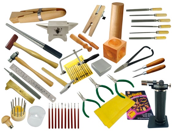 New Metalsmith Tools Kit Beginners 2.0 apprentice Metalsmithing Jewelry  Making Tool Set 
