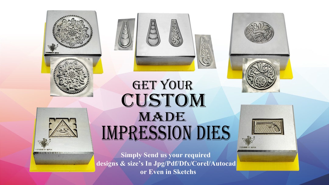Custom Impression Dies Custom Coin Dies Hydraulic Press Die Metal