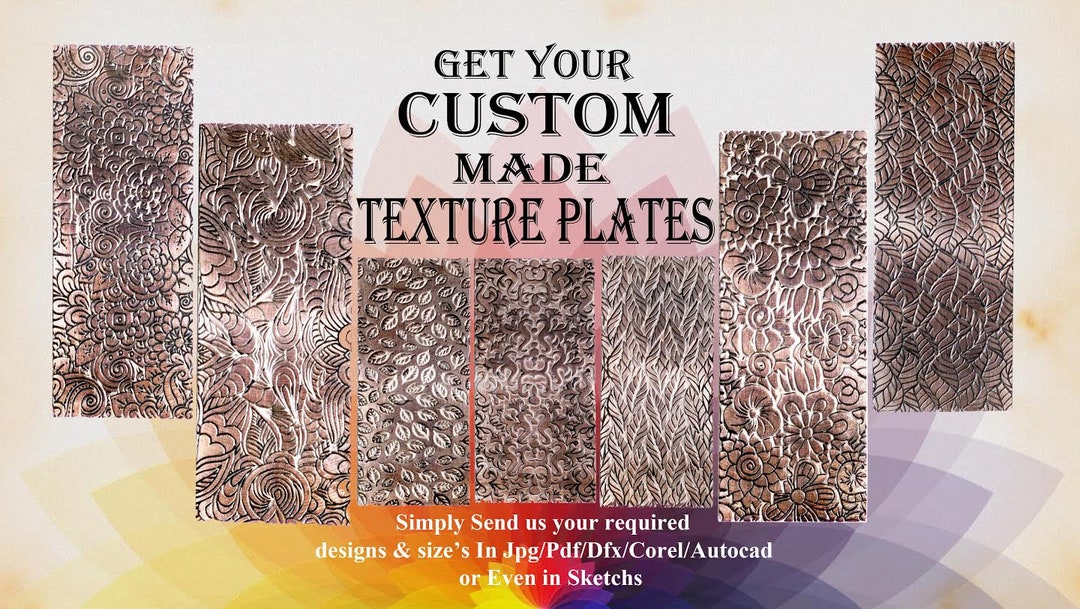 Custom Texture Plates Rolling Mills New Texture Plate Designer Rollers