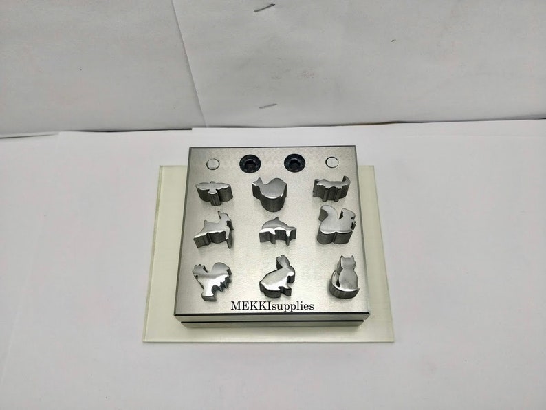 Multi shape disc cutter set of 9 Jewelry dies Metal Etsy