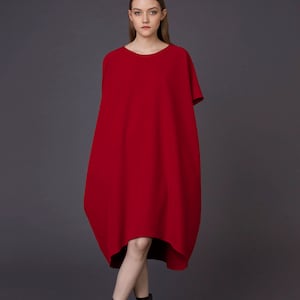 Valentine&#39;s Day dress / Cocktail dress / Maternity dress / Summer dress / Midi dress / Evening dress / Gift for her / Wedding guest dress