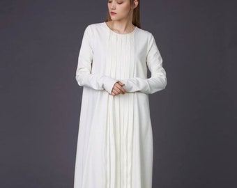 Simple wedding dress / Wedding dress / Boho wedding dress / Maxi dress / Long dress / White dress / Evening dress / Evening gown / Bridal