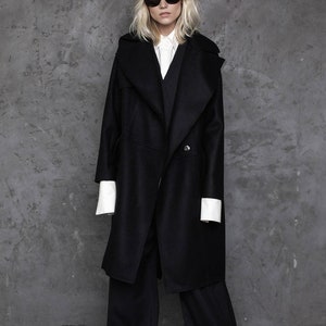 Wool Coat /coat Women /trench Coat / Long Coat / Wool Fabric