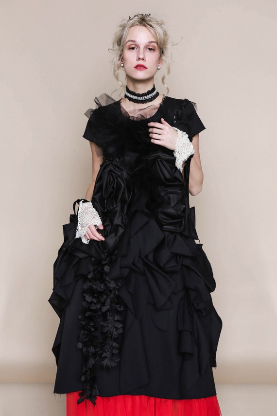 Voornaamwoord Portiek paus Avant-garde jurk extravagante jurk unieke jurk merkkleding - Etsy Nederland