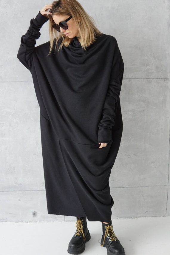 long sleeve oversized maxi dress ASOS DESIGN long sleeve sheer maxi dress with oversized floral ruffle bodice in black