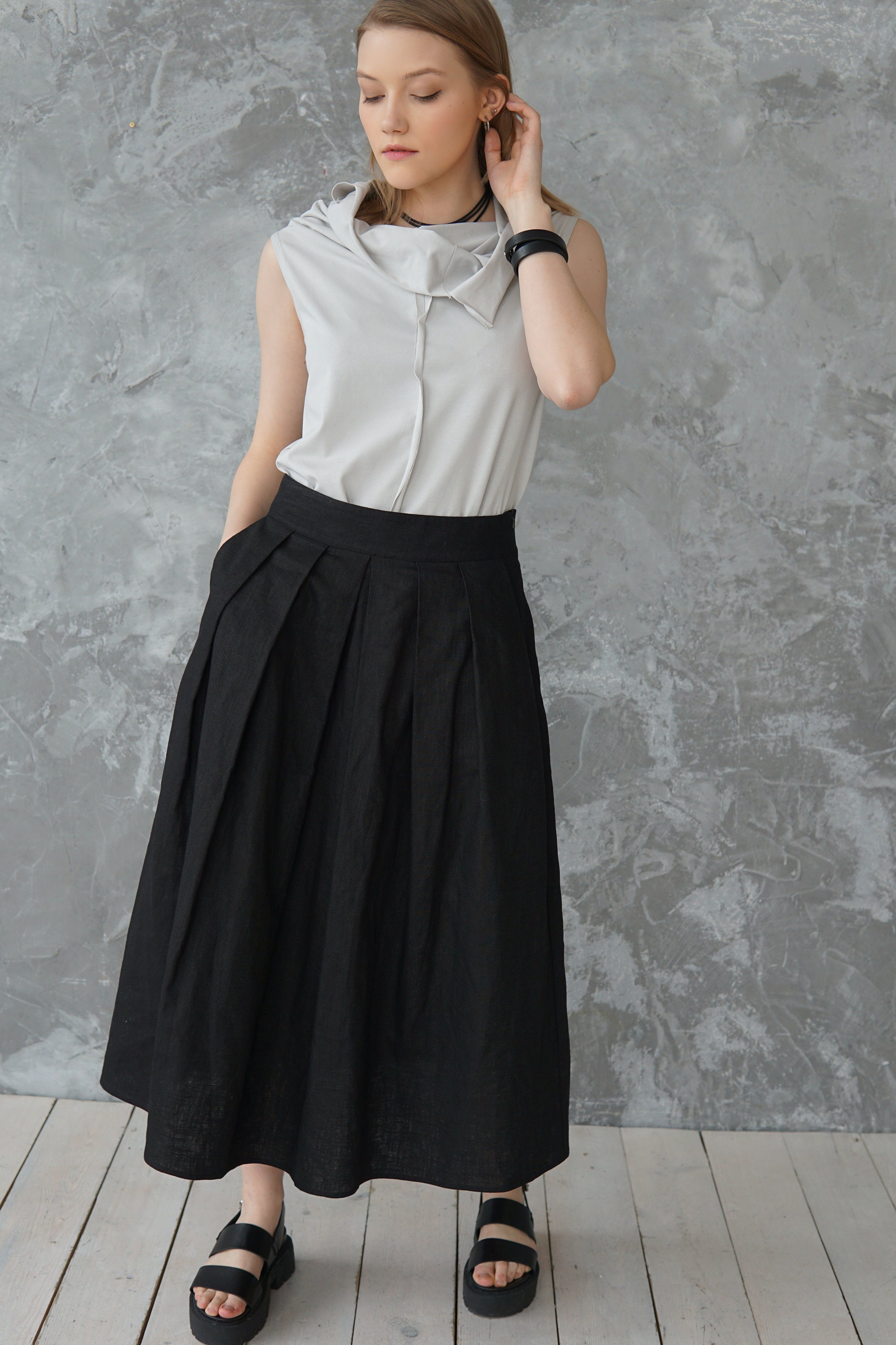 FORMO Wrap Pleated Skirt フォルモ♡