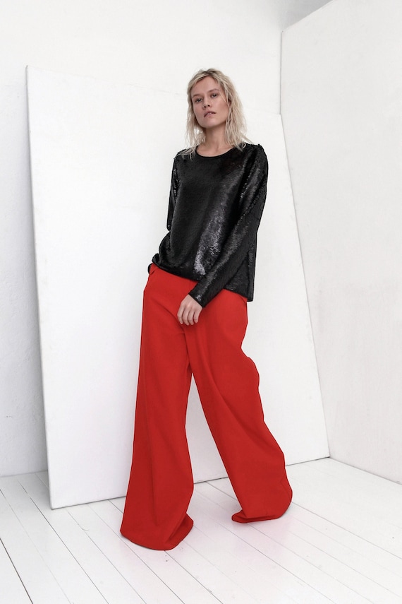 Palazzo Pants/ Wide Leg Pants / Plus Size Pants / Women Pants