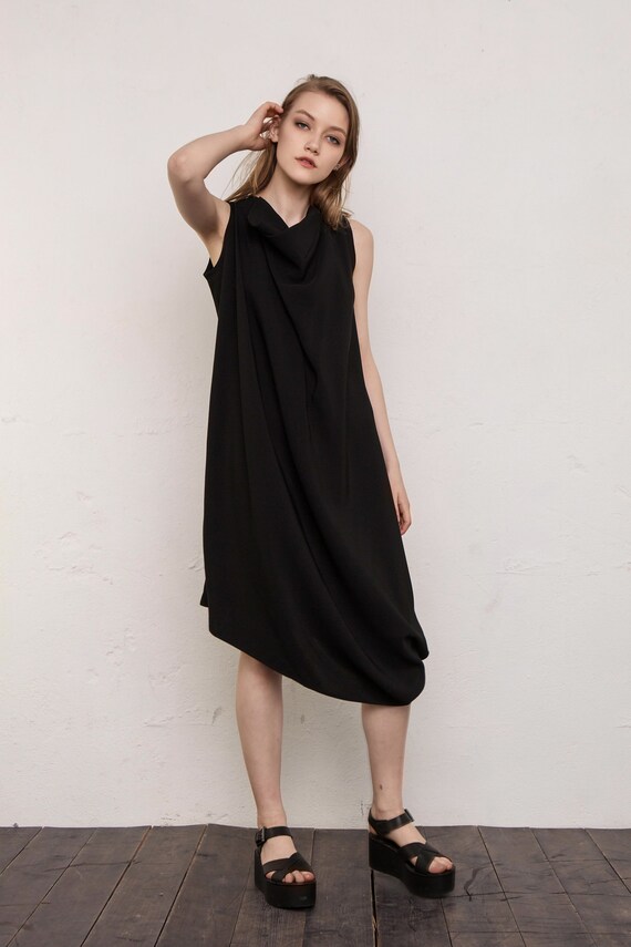 black bohemian dresses