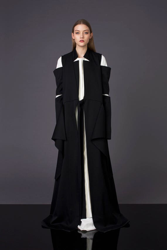 evening gown with blazer