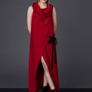 Red infinity dress / Bridesmaid dresses / Evening red dress / Wedding guest dress / Prom dress / Party dress / Christmas Evening Dress