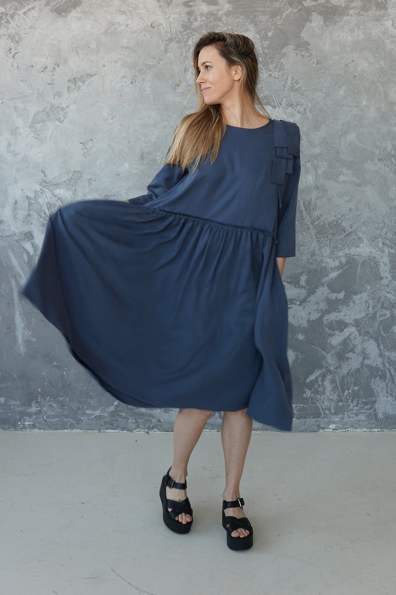 oversized swing dress