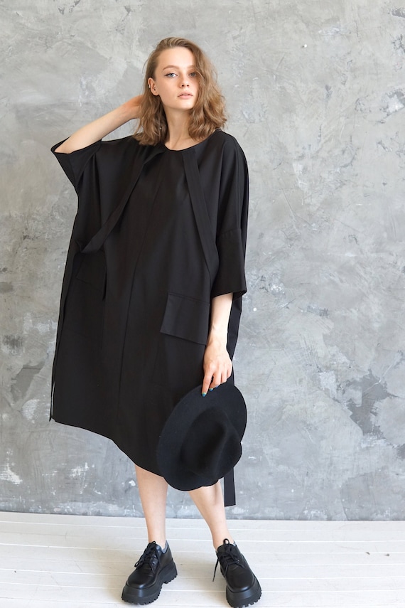 Cotton Summer Dress / Cocoon Style Dress / Plus Size Tunic - Etsy