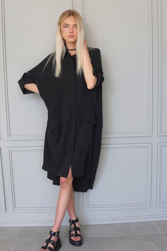 long sleeve short dresses Vera Short Party Dress with Long Sleeves