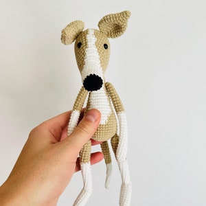 Peluche Greyhound / Levriero Italiano / Whippet / Regalo perfetto per i proprietari di cani