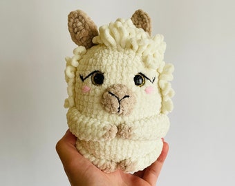 Llama Plush, Alpaca crochet toy - Perfect Gift for Friends