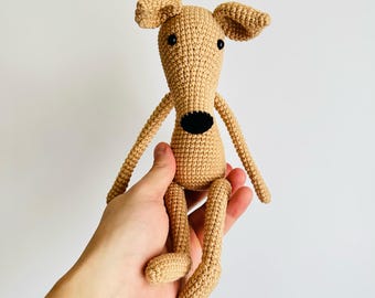 Greyhound, Italian greyhound, greyhound mini, stuffed dog - gift for dog owner