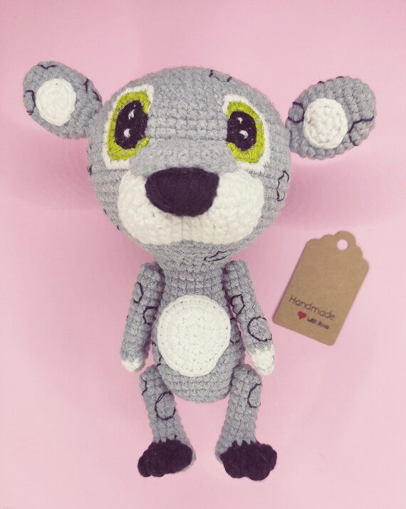 Leopard amigurumi leopard toy crochet snow leopard stuffed Etsy