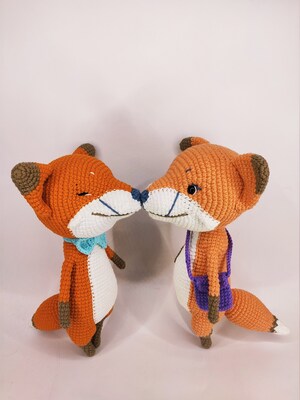 Renard Au Crochet Positif – Amigurumi Réconfortant Fait Main, Plein De Douceur !