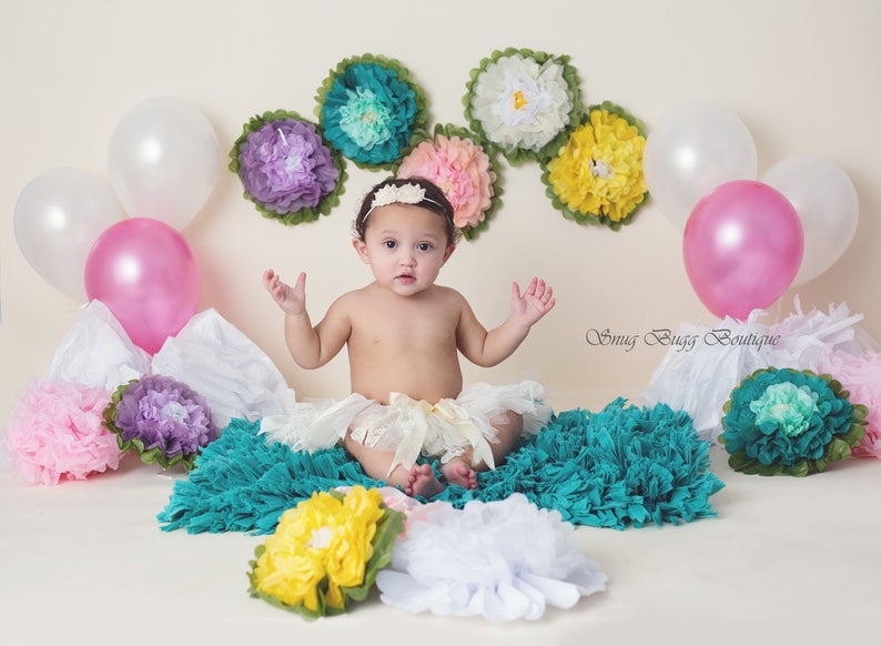 Newborn Headband,Christening Headband Baptism Headband Baby Headbands Wedding hair accessory Cream headband Ivory shabby chic headband