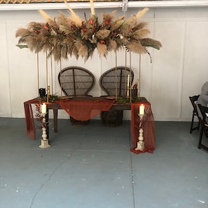 Terracotta Table Runners, Farmhouse Wedding Table Runners, Boho Wedding, Wedding Decor, Aisle Runners, Highest Quality Cheesecloth