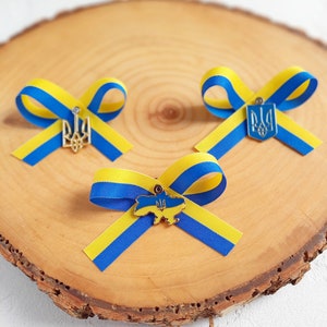 Ukraine Flower Pins to Support Ukraine - Tangled Up In Hue