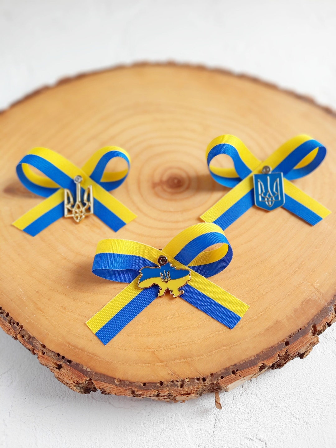 Ukraine Pin Trident, Ukraine Flag Ribbon, Ukraine Badge, Stand With