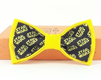 Star wars printed bow tie for man and kids