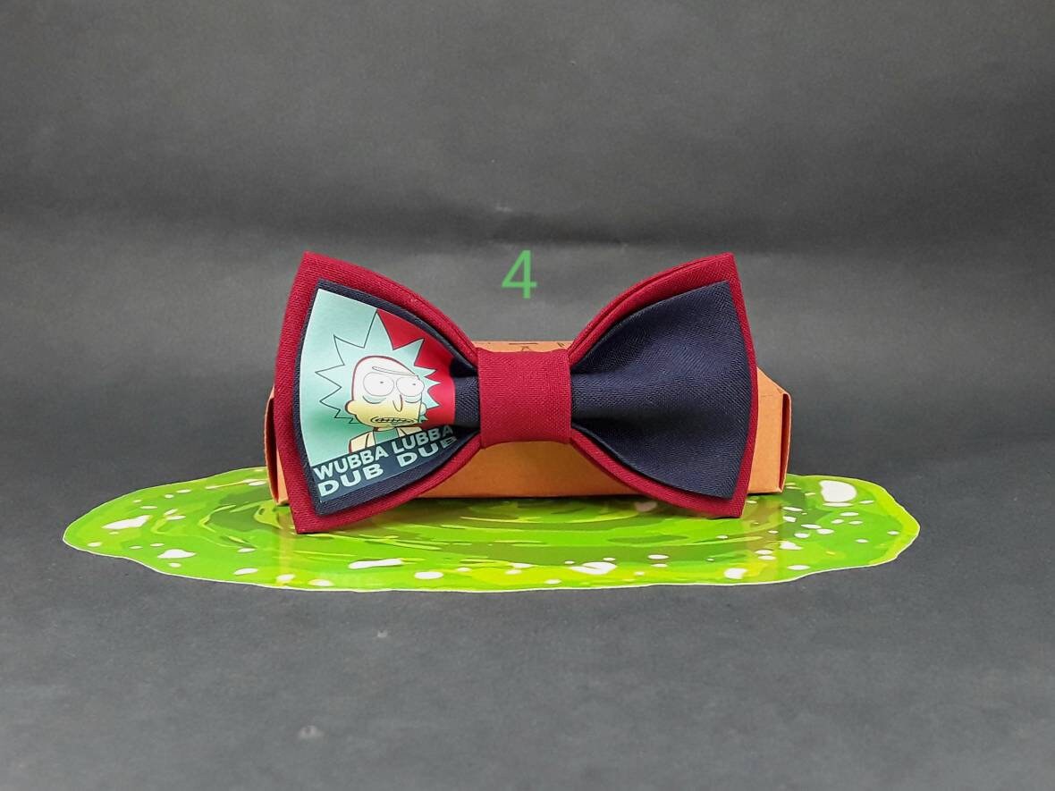 rick and morty bow tie