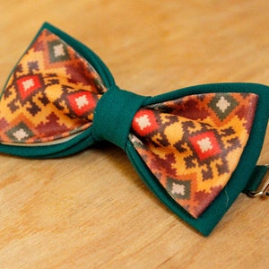 Armenian national, carpet bow tie for man and kid image 2