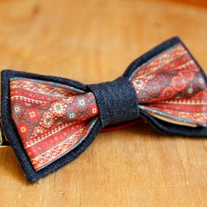 Armenian national, carpet bow tie for man and kid image 8