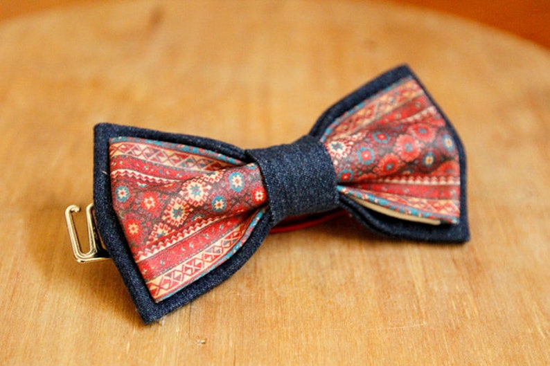 Armenian national, carpet bow tie for man and kid 8