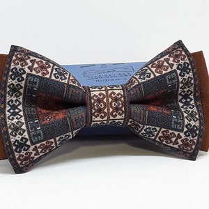 Armenian national, carpet bow tie for man and kid 9