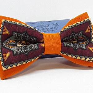 Armenian national, carpet bow tie for man and kid image 4