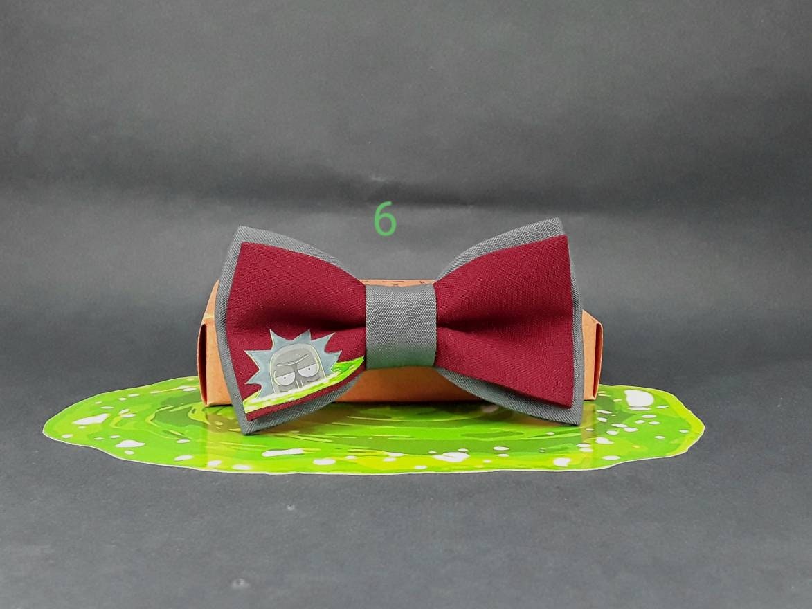 rick and morty bow tie