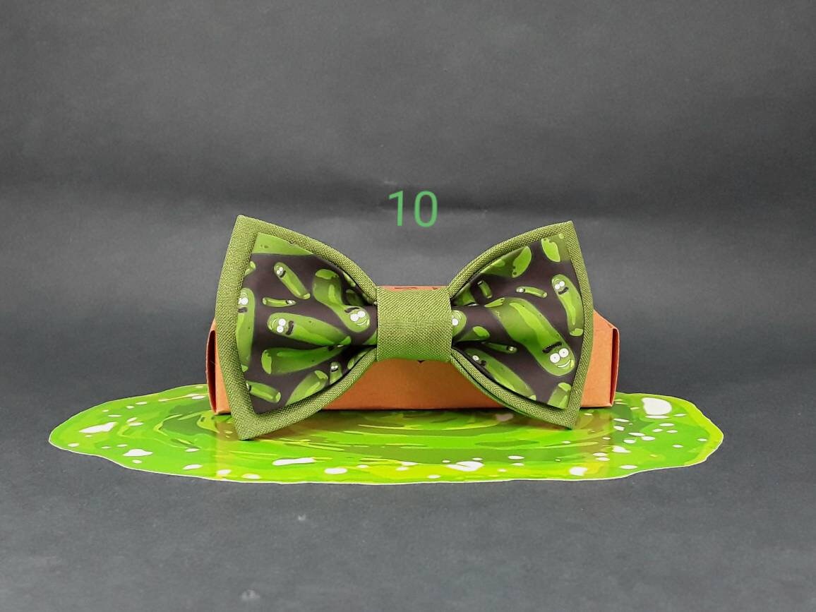 rick and morty bow tie