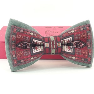 Armenian national, carpet bow tie for man and kid 6