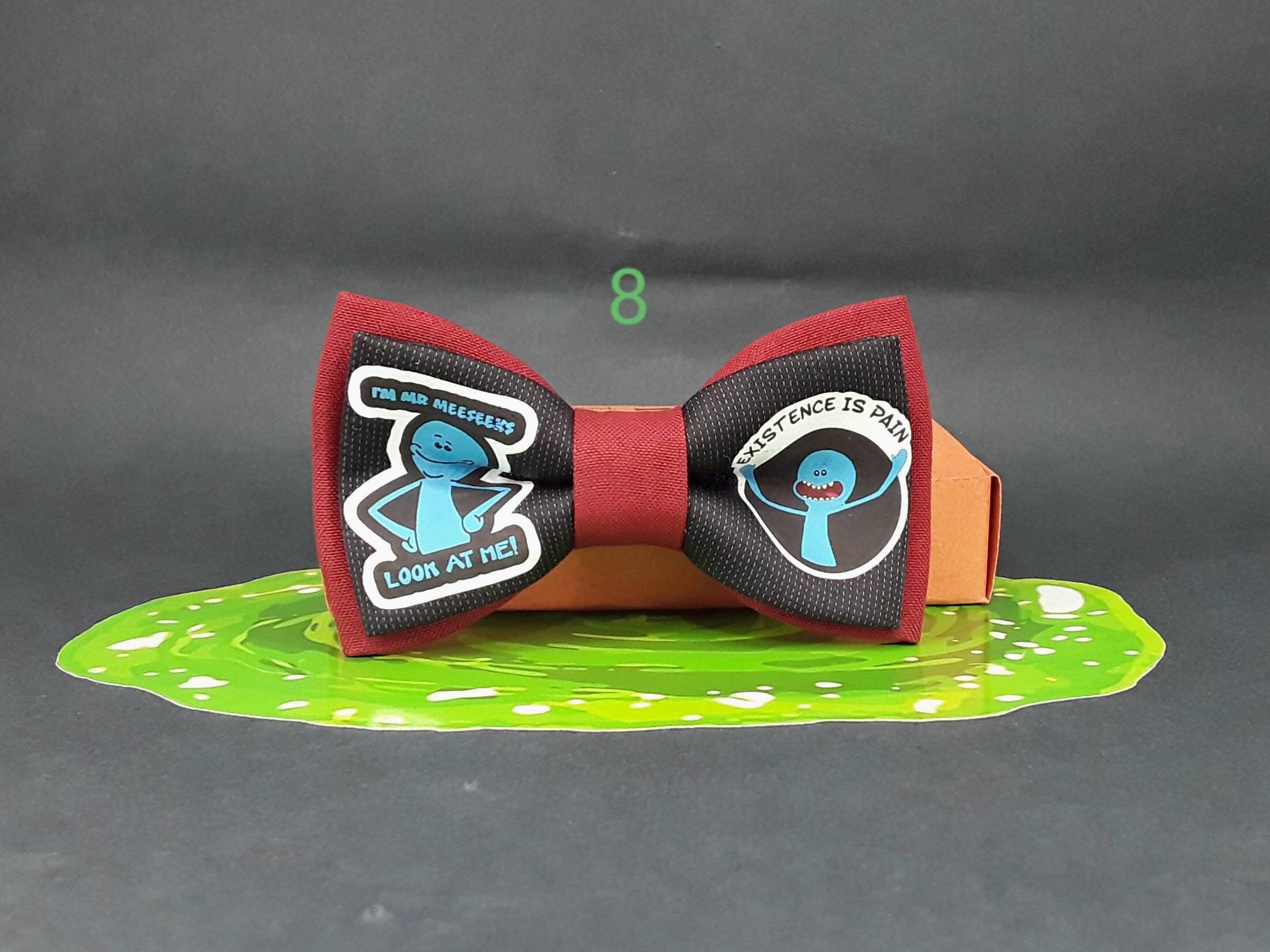 rick and morty bow tie