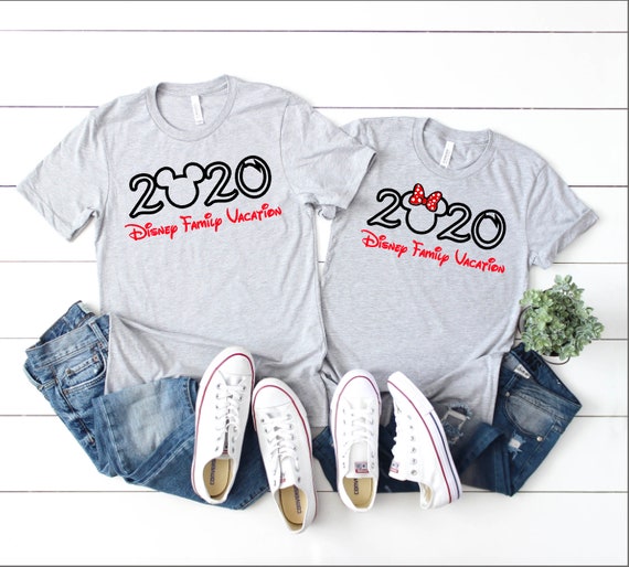 2020 disney family cheap vacation shirts