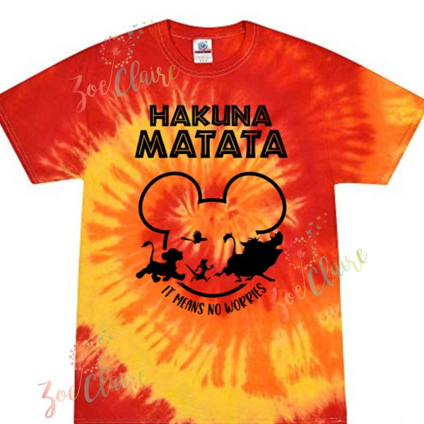 Disney Hakuna Matata Shirt, Disneyworld Family Trip Shirt, Animal Kingdom Tee, Lion King T-Shirt, Disney Custom Shirt, Disney Shirts, Gift