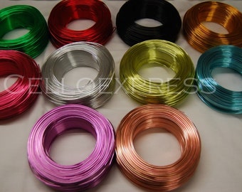 Red Beading Craft Copper Wire Jewellery Making Finding Choose Colour Size 10 Metres By Accessories Attic