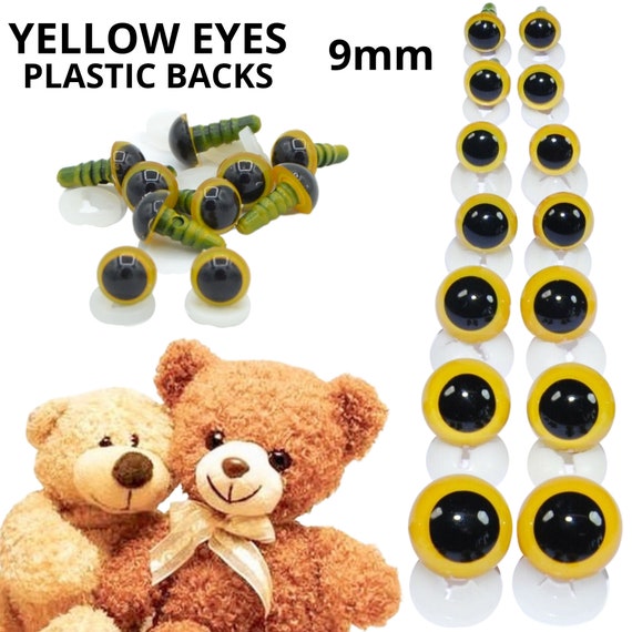 Toy Safety Eyes: Teddy - Brown Toy Safety Eyes: Teddy - Brown