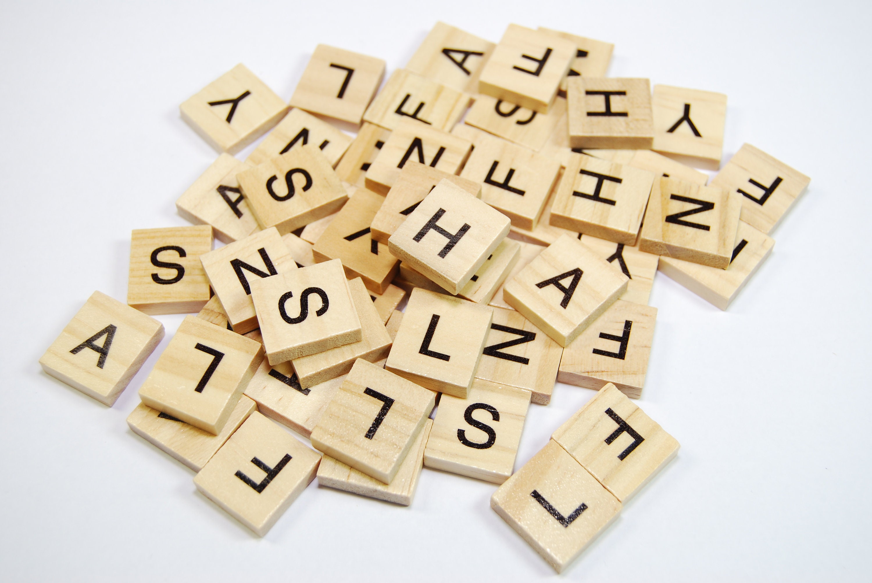 Scrabble Tiles With No Number Bags of Wooden Tiles 18mm X Etsy